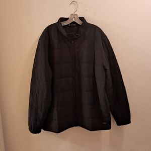 Travis Matthew Insulated Puffer Jacket Men's XXL Black Quilted Winter Classic